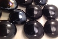 Picture of N01 14MM Black Opal Shiny Glass Gems