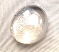 Picture of N04  14MM Clear metallic glass gems