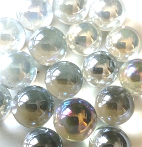 Picture of M104 11MM Clear Shiny Marbles  