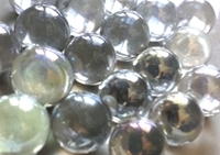 Picture of M104 11MM Clear Shiny Marbles  