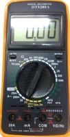 Digital Multimeter DT9208A main view