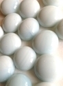 Picture of N23  14MM Pale white opal glass gems