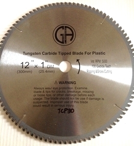 Picture of TCP30  12IN 100 Tooth TCT Saw Blade for Non Ferrous Metal