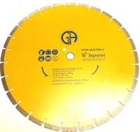 16" Segmented Circular Saw Blade Diamond DB3815 for circular saw, skilsaw, table saw and tile saw.  Suitable for Marble.main view