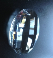 Glass Crystal Oval Pendant 38mm P881A image 2