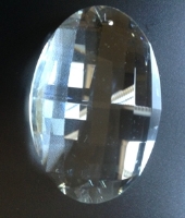 Glass Crystal Oval Pendant 38mm P881A image 3