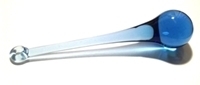 Picture of P145  100mm Medium Blue Raindrop Crystals