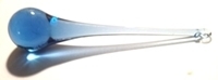 Picture of P145  100mm Medium Blue Raindrop Crystals