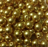 Picture of BD12R3  12mm GOLD round plastic beads