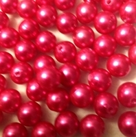 Picture of BD12R4B  12mm HOT PINK round plastic beads