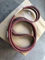 Band Saw Blade Replacement 19'4" Bi metal M42 Cobalt 8%, 34 x1.1mm(1-1/4 x .042 in.) 5/8 TPI (Back quality X32 Cr 4. 270 gr./m)-topview