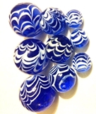 Handmade Marbles  -  Discount Sale prices - Save even more when you buy in bulk.  Beautiful and collectible.