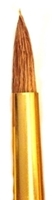 Picture of ART148  pony hair paint, round golden ferrules