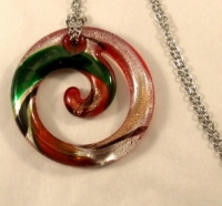 Picture of GP23-1 Hand Made Fused Glass Jewelry