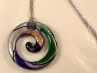 Picture of GP23-3 Hand Made Fused Glass Jewelry