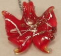 Picture of GP34 Hand Made Fused Glass Jewelry-Butterfly