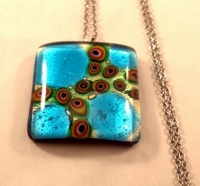 Picture of GP50 Fused Glass Pendant - Square