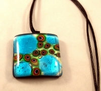 Picture of GP50 Fused Glass Pendant - Square