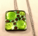 Picture of GP48 Fused Glass Pendant - Square