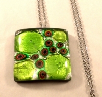 Picture of GP48 Fused Glass Pendant - Square