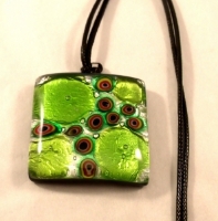 Picture of GP48 Fused Glass Pendant - Square