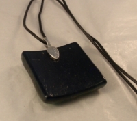 Picture of GP49 Fused Glass Pendant - Square 