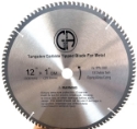 Circular Saw Blade Carbide 12" 100T for Wood. Suitable for a circular saw, table saw, chopsaw, miter saw & skilsaw-full view alternate	