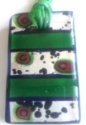 Picture of GP11 Hand Made Fused Glass Jewelry-Rectangle 