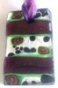 Picture of GP12 Hand Made Fused Glass Jewelry-Rectangle 