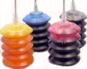 Picture of Printer Ink Refill Kit 4 - 25ml bottles, colors Black, Magenta, Cyan and Yellow