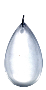 Picture of P42D  102mm Teardrop Crystal  with top hole mount